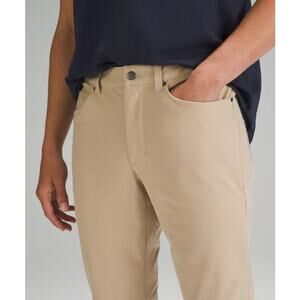 Lululemon ABC Classic-Fit 5 Pocket Pants Men's Black Warpstreme - Size 32x32